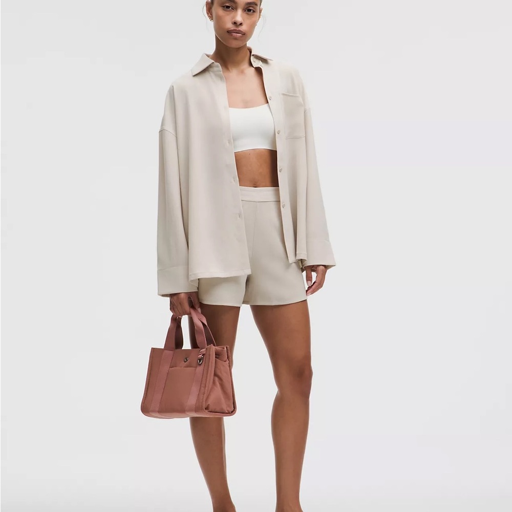 Lululemon Athletica Pink Tote Bag